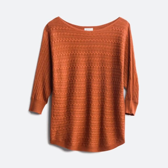 Market & Spruce Cable Knit Dolman Sweater - Picture 2 of 13